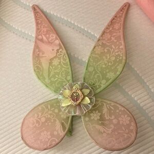 Pink and Green Tinkerbell Wings